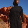 GS x Leana Deeb Oversized Hoodie Black - immagine 2