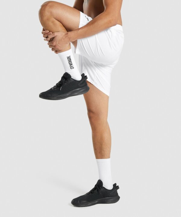 Arrival 7" Shorts White - immagine 3