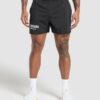 Running Dept. 5" Shorts Black