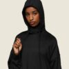 GS x Leana Deeb Oversized Hoodie Black - immagine 7