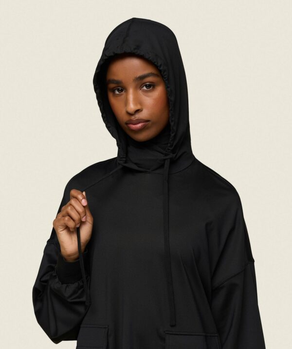 GS x Leana Deeb Oversized Hoodie Black - immagine 7