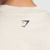 Lifting Essentials Graphic Brushed Oversized Sweatshirt Oat White - immagine 6