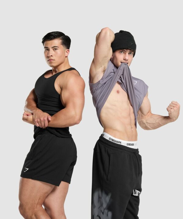 Lifting Mesh 7" Shorts Black - immagine 5