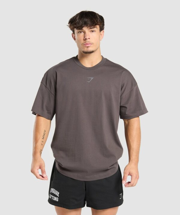 Movin' Metal Graphic T-Shirt Greyed Purple - immagine 2