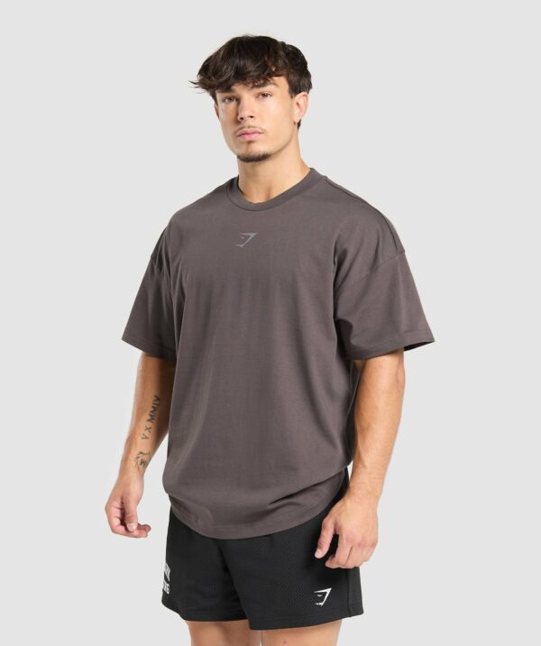 Movin' Metal Graphic T-Shirt Greyed Purple - immagine 3