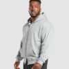 Power Zip Up Hoodie Light Grey Core Marl - immagine 3