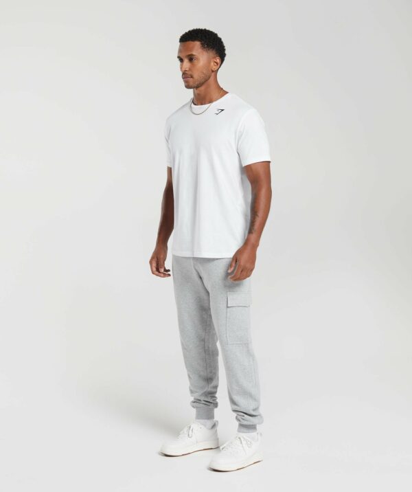 Rest Day Essentials Cargo Joggers Light Grey Core Marl - immagine 4