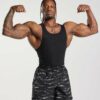 Ribbed Tank 1PK Black