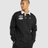 Rugby Shirt Black/White - Image 7
