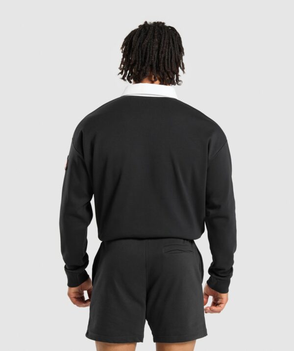 Rugby Shirt Black/White - immagine 2