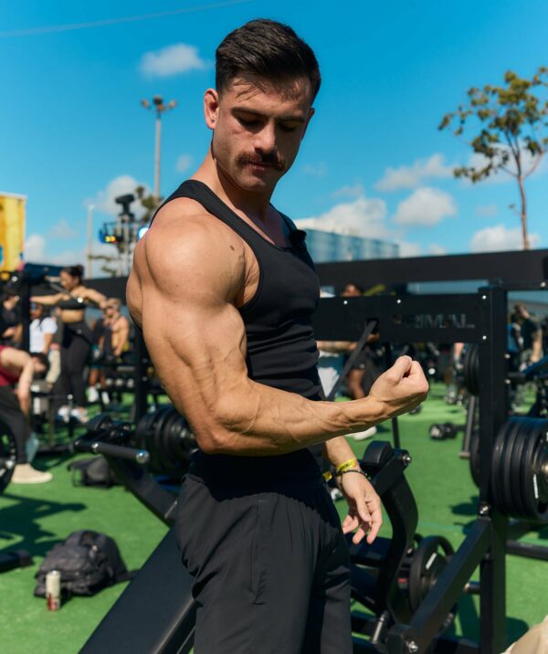 Ribbed Tank 1PK Black - immagine 3