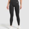 Vital Seamless Leggings Black Marl