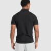 Waffle Polo Shirt Black - immagine 2